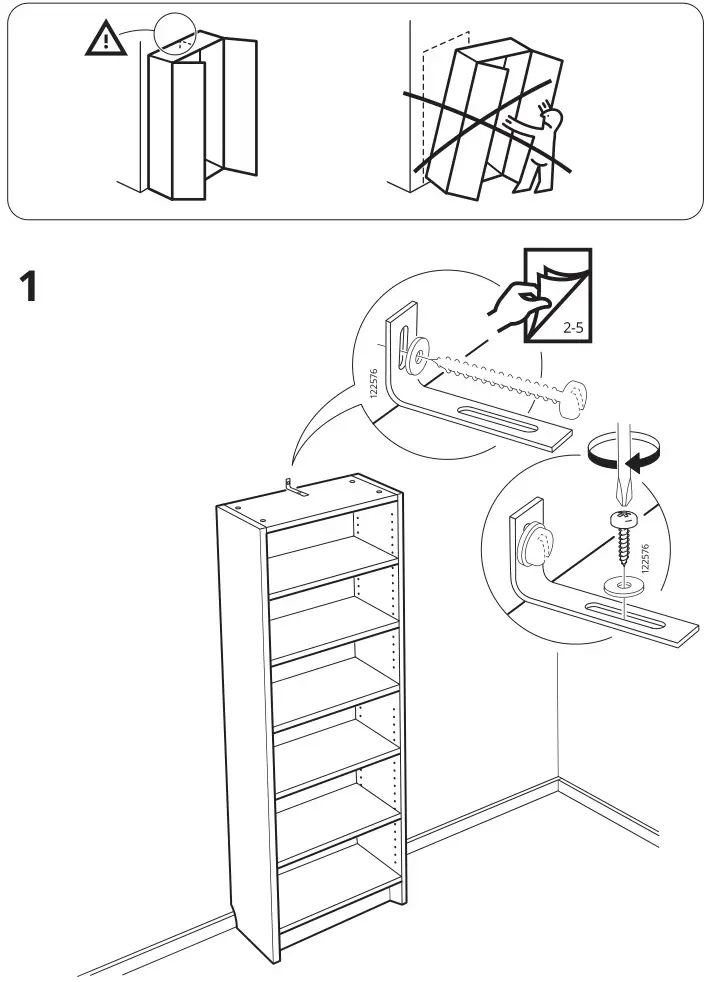 IKEA MORLIDEN Glass Door - Installation 1