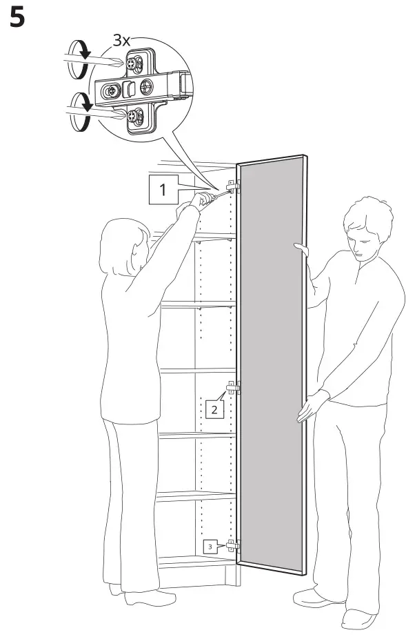 IKEA MORLIDEN Glass Door - Installation 5