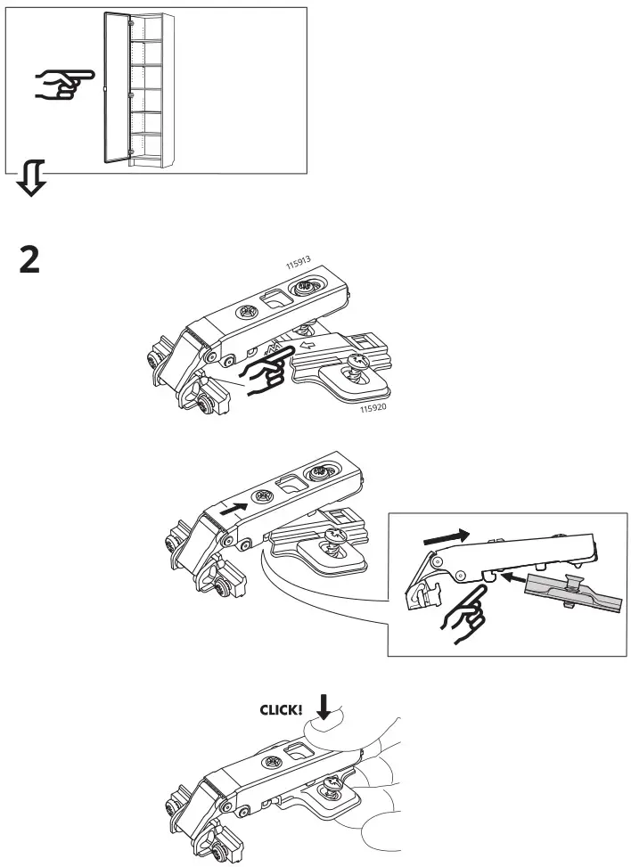 IKEA MORLIDEN Glass Door - Installation 7