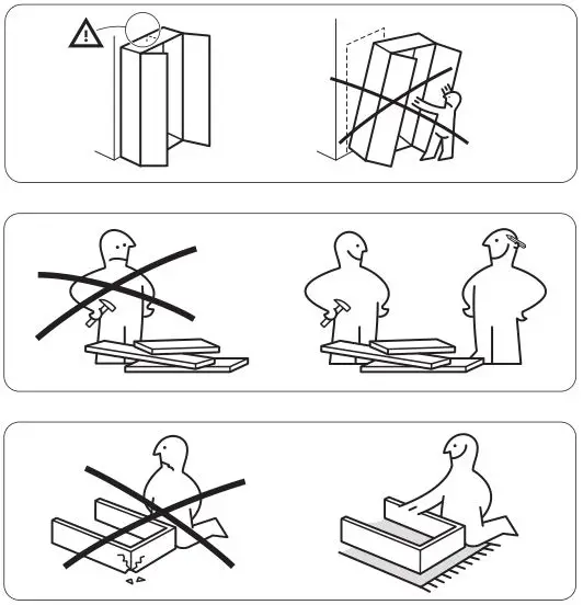 IKEA MORLIDEN Glass Door - Installation Requirements
