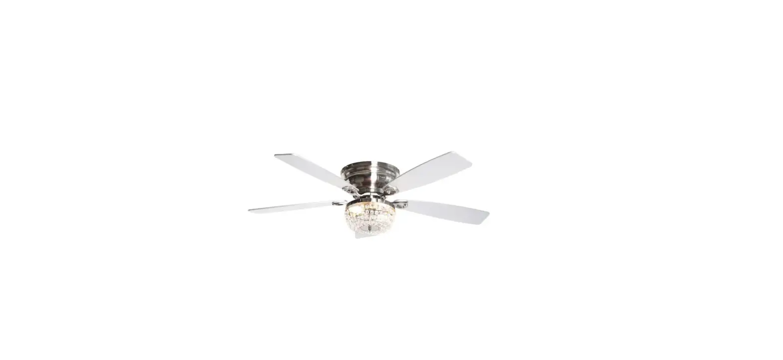 Parrot Uncle F6230q110v Nickel Flush Mount Crystal Ceiling Fan User Guide Parrot Uncle F6230q110v Nickel Flush Mount Crystal Ceiling Fan User Guide