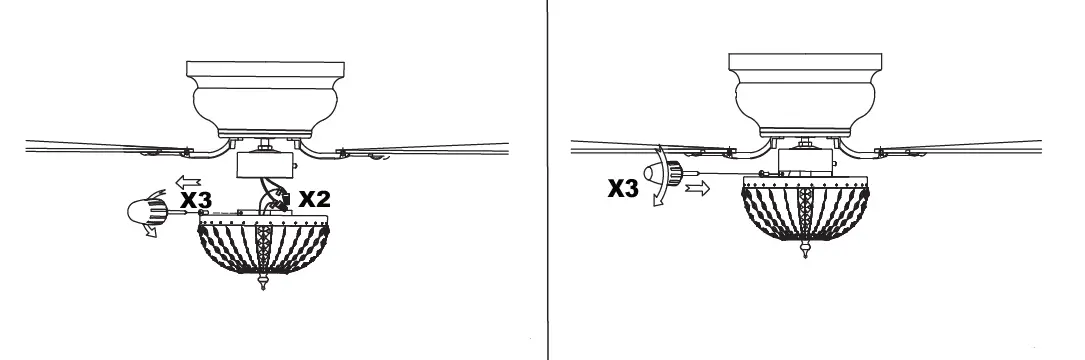 Parrot-Uncle-F6230Q110V-Nickel-Flush-Mount-Crystal-Ceiling-Fan-fig-10