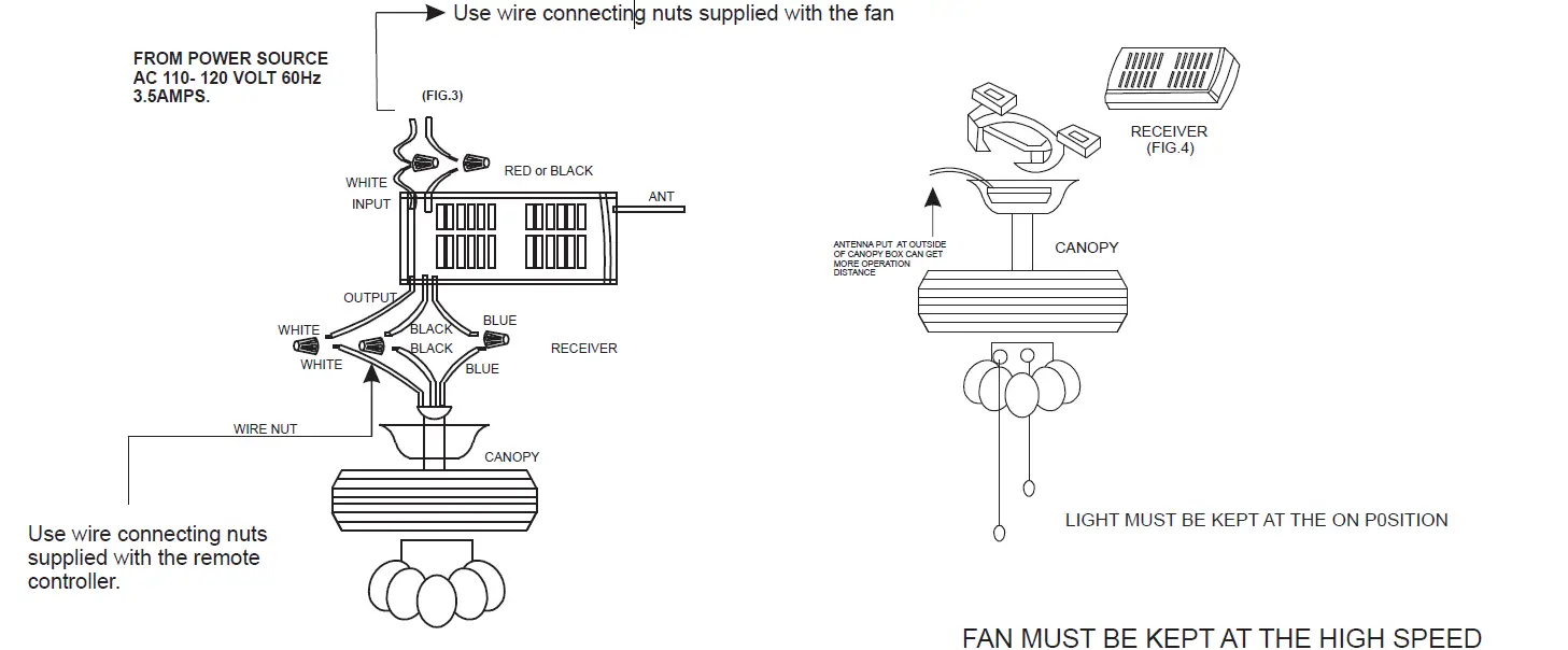 Parrot-Uncle-F6230Q110V-Nickel-Flush-Mount-Crystal-Ceiling-Fan-fig-14