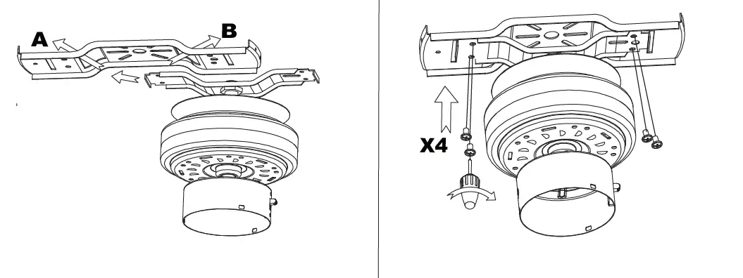Parrot-Uncle-F6230Q110V-Nickel-Flush-Mount-Crystal-Ceiling-Fan-fig-5