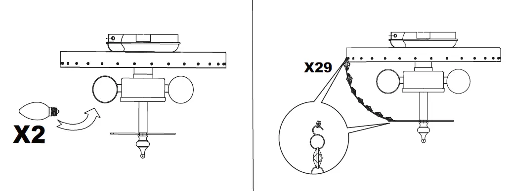 Parrot-Uncle-F6230Q110V-Nickel-Flush-Mount-Crystal-Ceiling-Fan-fig-9