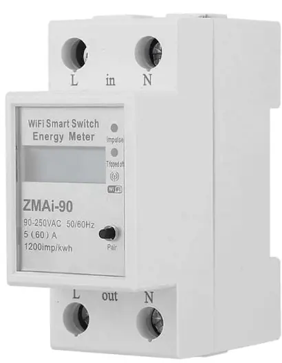 Tuya ZMAi90 Smart Switch Wifi Energy Meter and Intelligent Consumption