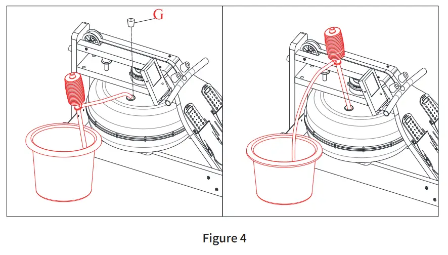 snode RW03 Plus Water Rowing Machine - Fig 5