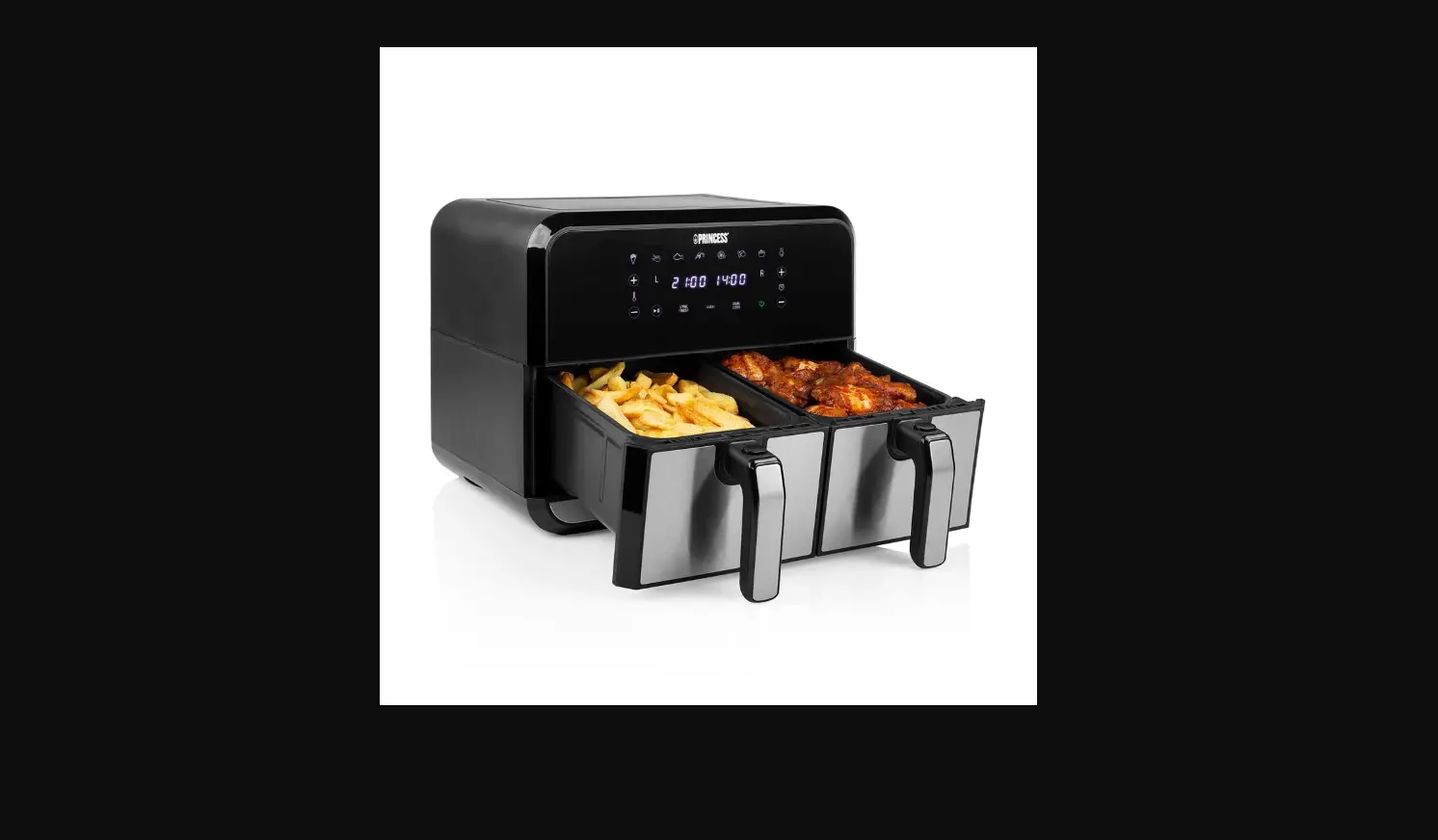 Princess 01.182074.01.001 Double Basket Aerofryer Instruction Manual