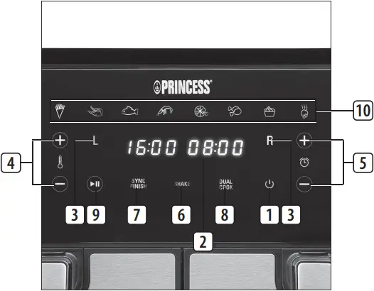 PRINCESS 01.182074.01.001 - Parts 2