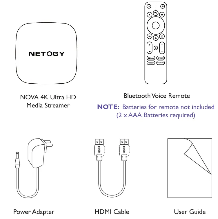 NETOGY Nova 4K Ultra HD Media Streamer - fig 1