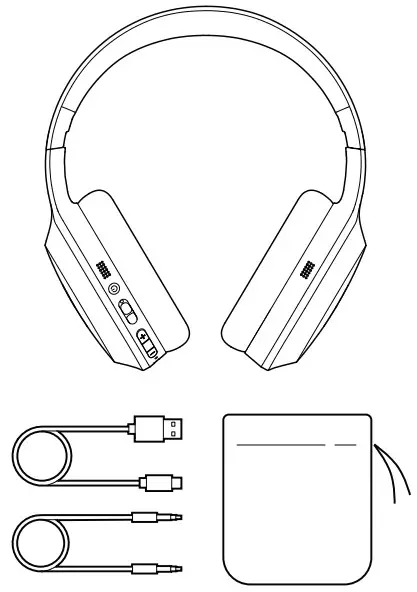 NOKIA E1200 ANC Essential Wireless Headphones - Contents