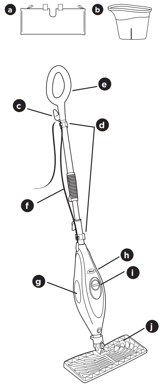 Shark S3501 Series Steam Pocket Mop Hard Floor Cleaner - fig 1