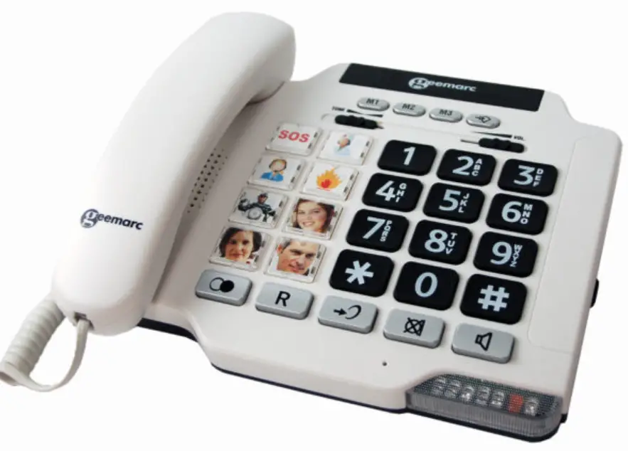 geemarc-DALLAS20-Big-Button Telephone with-VolumeControl-product-image