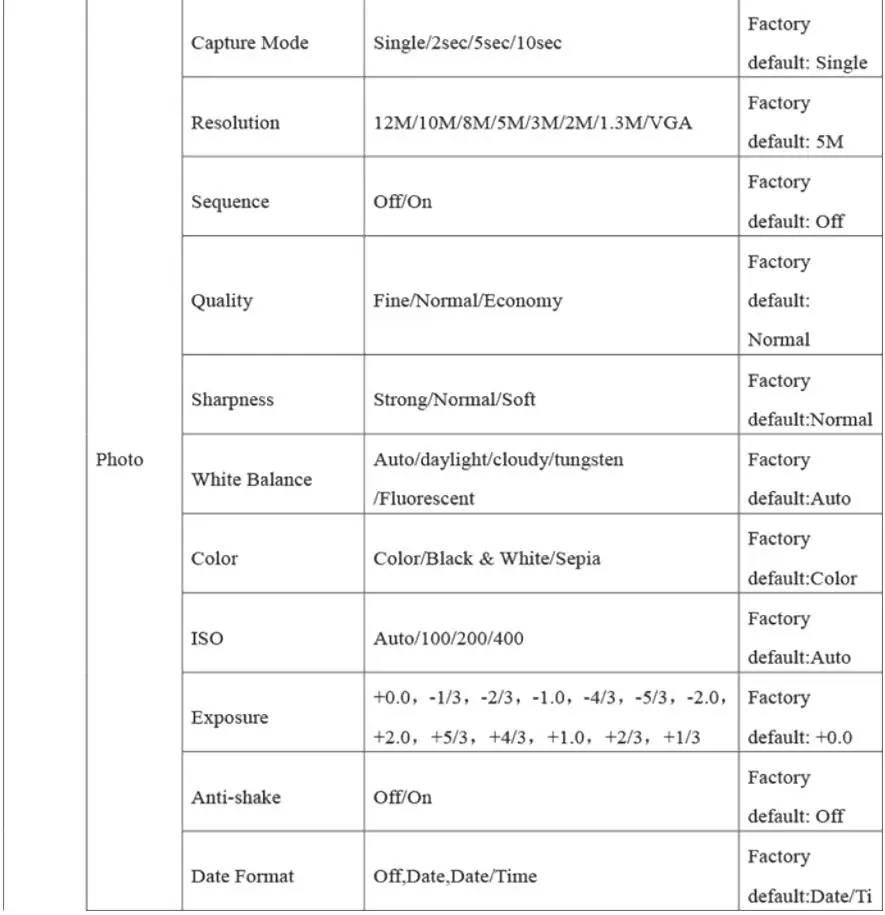 XTREME XDC6-1004 Dash Cam with 1080p HD Recording User Manual - System Settings
