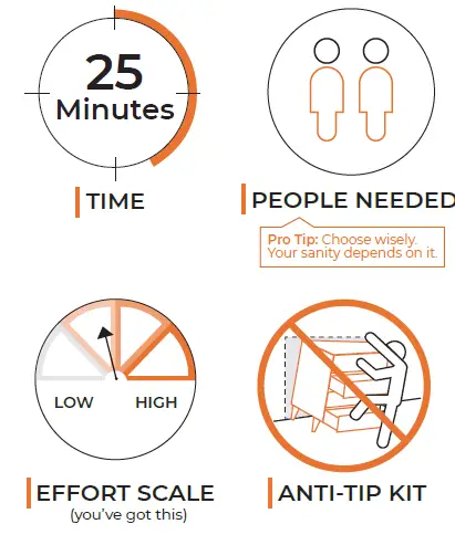 ASHLEY 10028205 Three Drawer Chest 1