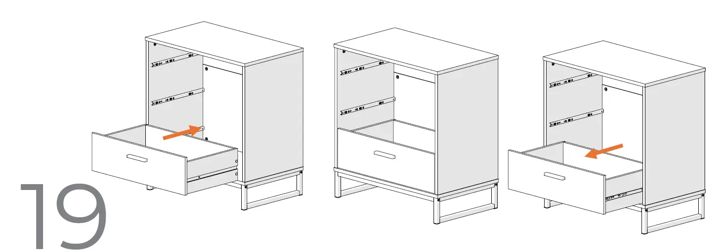 ASHLEY 10028205 Three Drawer Chest 13