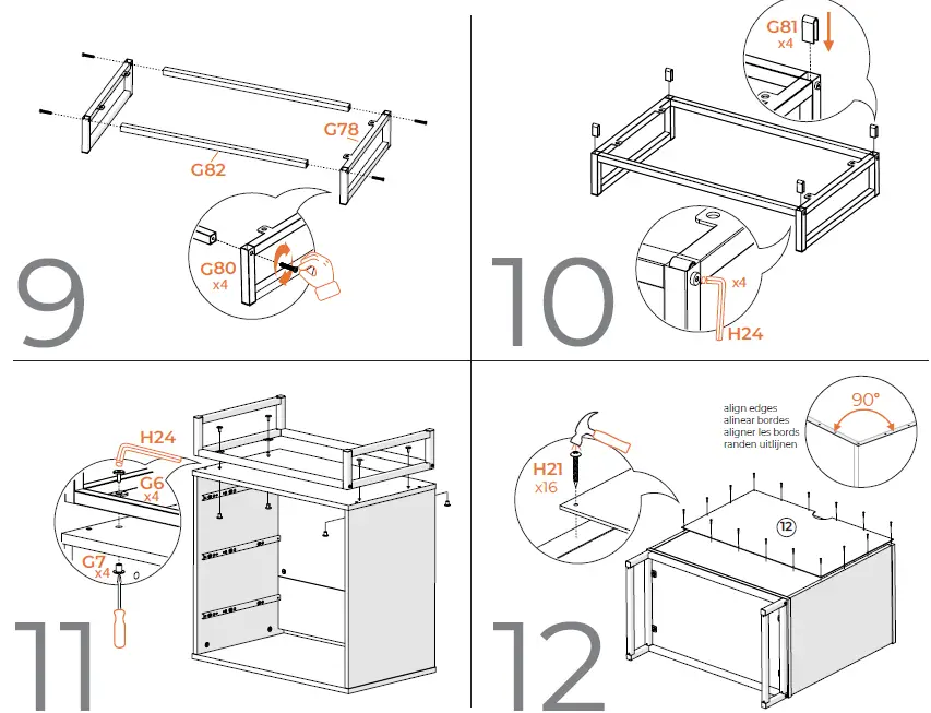 ASHLEY 10028205 Three Drawer Chest 8