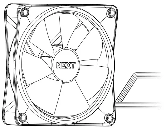 NZXT F Series PC Cooling Fans