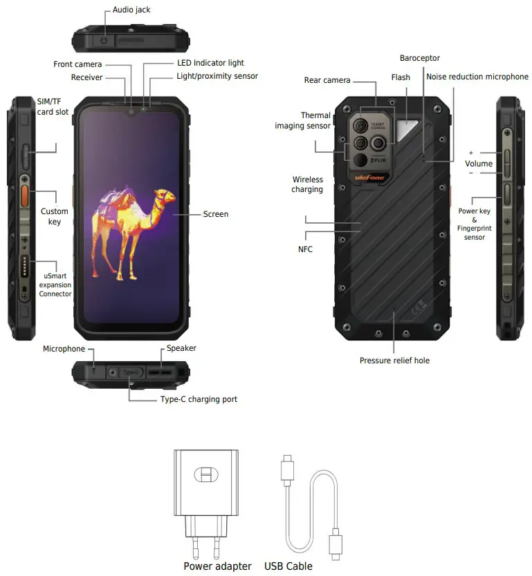 ulefone 111372 Power Armor 18T - Network