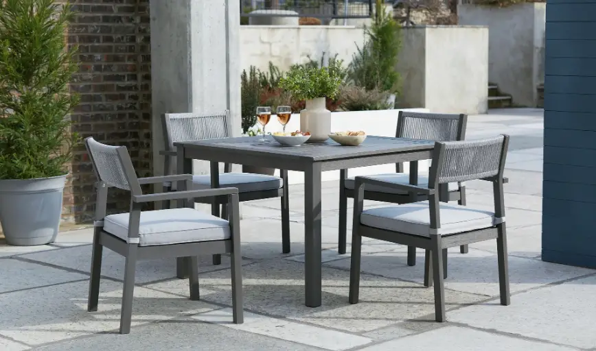 Ashley P358615 Furniture Square Dining Table W/umb Option Instruction Manual