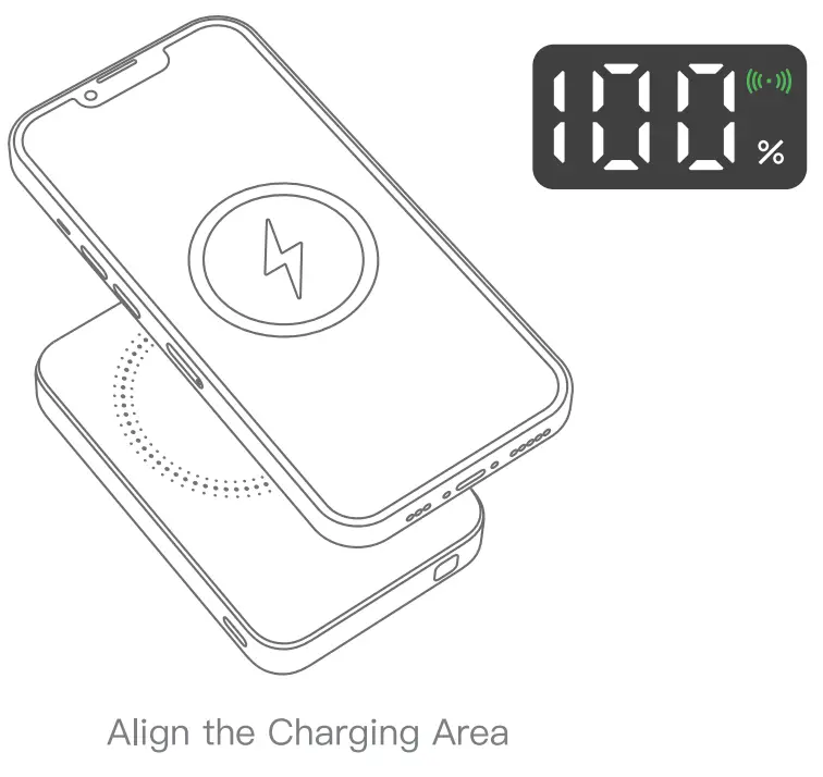 Weetla 03A Magnetic Wireless Power Bank - fig 4