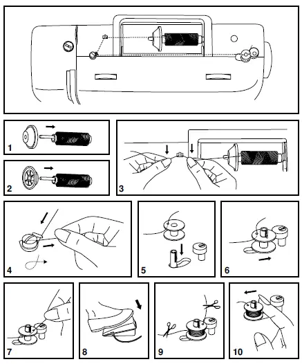 Singer 50T8 Sewing Machine E99670 fig-9