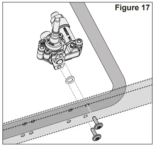 LUBRICATION OF THE GAS TAPS