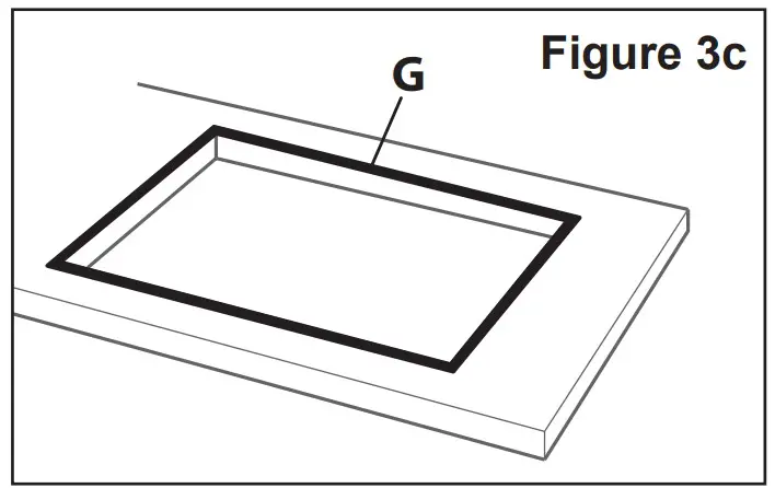 FASTENING THE COOKTOP