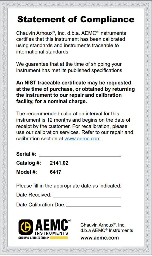 AEMC 6417 Clamp On Ground Resistance Tester-fig2
