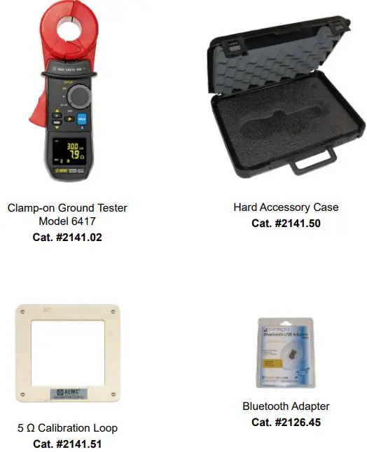 AEMC 6417 Clamp On Ground Resistance Tester-fig3