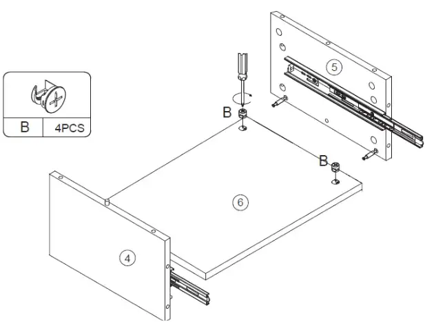 Reshable-MR11G0167-Makeup-Vanity-Table-Set-with-Top-Mirror-Stool-13