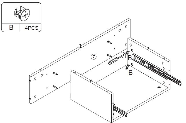 Reshable-MR11G0167-Makeup-Vanity-Table-Set-with-Top-Mirror-Stool-13