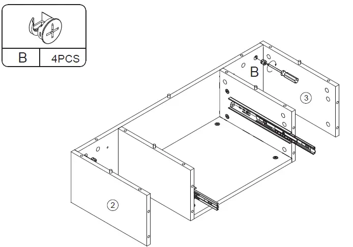 Reshable-MR11G0167-Makeup-Vanity-Table-Set-with-Top-Mirror-Stool-15