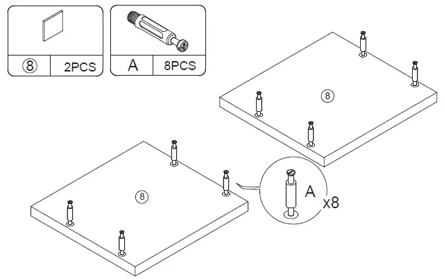 Reshable-MR11G0167-Makeup-Vanity-Table-Set-with-Top-Mirror-Stool-16