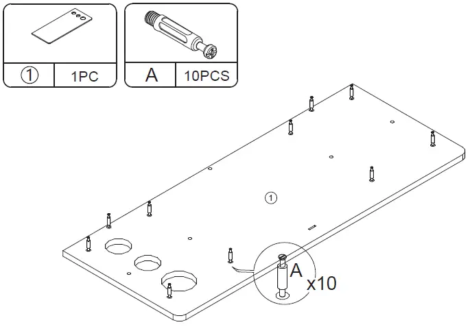 Reshable-MR11G0167-Makeup-Vanity-Table-Set-with-Top-Mirror-Stool-18