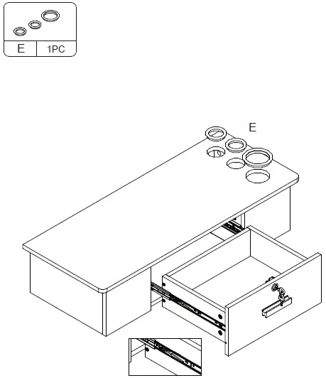 Reshable-MR11G0167-Makeup-Vanity-Table-Set-with-Top-Mirror-Stool-24
