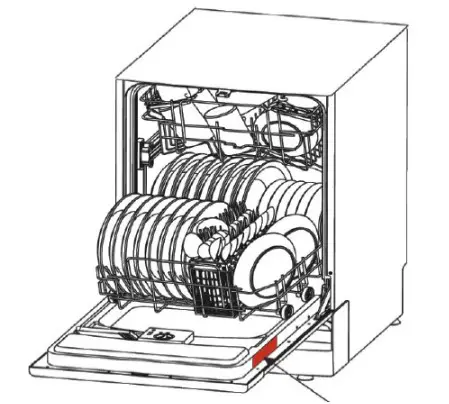 kleenmaid DW6032 Semi Integrated Dishwasher - ERROR CODES 2
