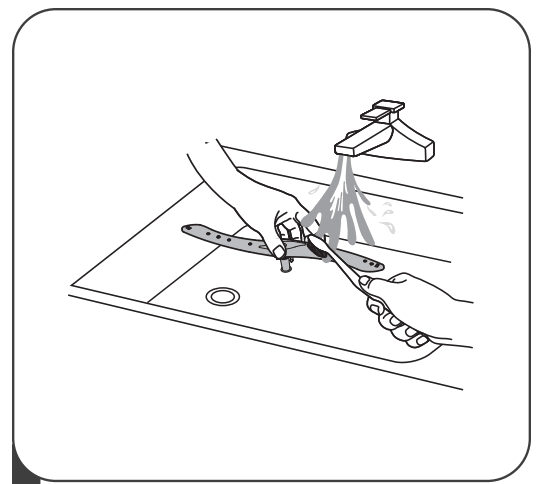 kleenmaid DW6032 Semi Integrated Dishwasher - Wash