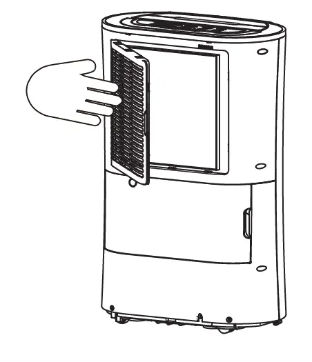 MORRIS MDE-20210HI Dehumidifier 20l 10