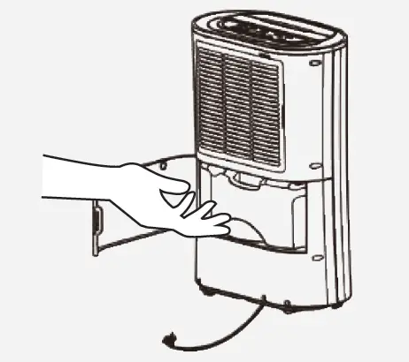 MORRIS MDE-20210HI Dehumidifier 20l 8