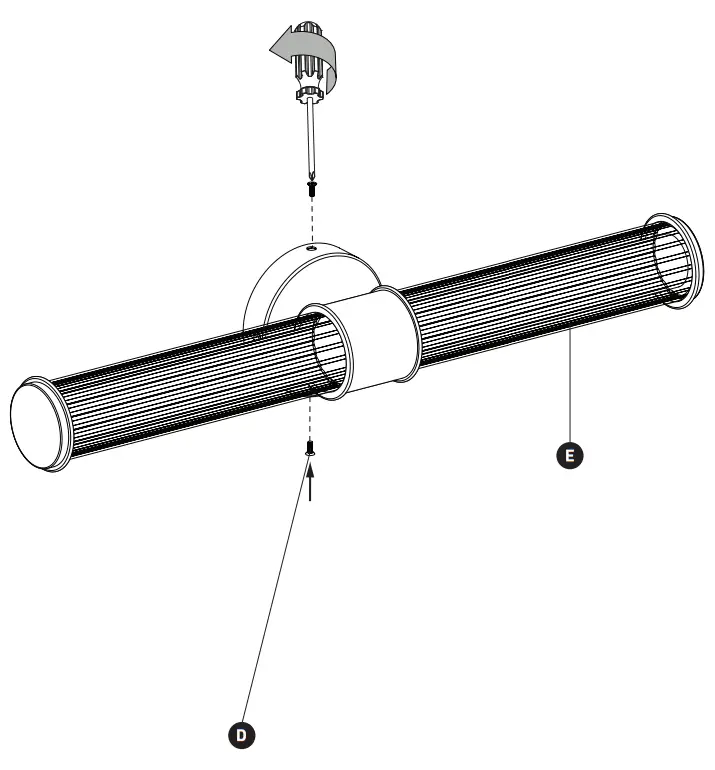 artika VAN KEC BL Kendra LED Vanity Light - Screwdrive2