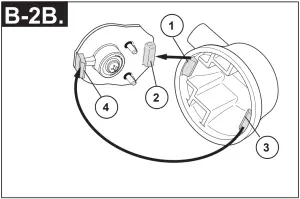 DELTA 17T Series - Installation and Adjustment of the Temperature Knob - B-2B