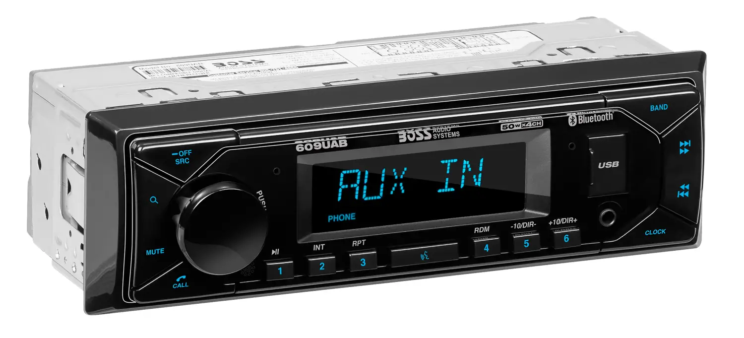 Boss 609uab Mp3 Compatible Digital Media Am Fm Receiver User Manual Boss 609uab Mp3 Compatible Digital Media Am Fm Receiver User Manual