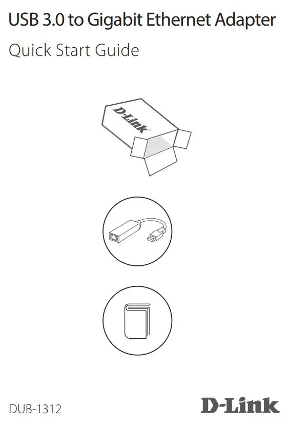 D-Link DUB-1312 USB 3.0 to Gigabit Ethernet Adapter User Guide