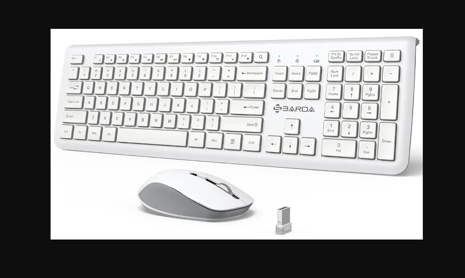 Sbarda K56+m609 Wireless Keyboard And Mouse Combo User Manual