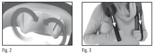 Homedics NMS-377HJ Pro Therapy Elite Shiatsu and Vibration Neck Massager with Soothing Heat Instruction - Fig. 2