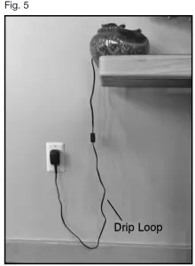 Homedics WF-MN-MOON enviraScape Mini Moon River Illuminated Tabletop Relaxation Fountain Instruction Manual and Warranty Information