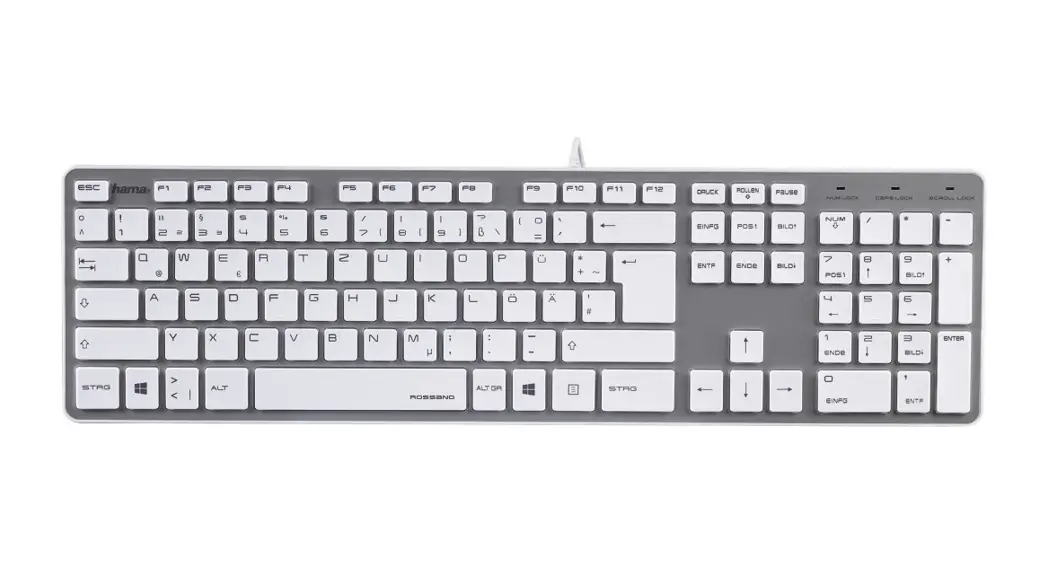 Hama Xx050453 Rossano Keyboard Instruction Manual