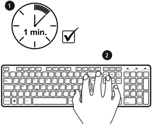 hama xx050453 ROSSANO Keyboard Instruction - FIG 1