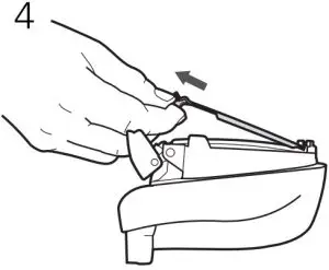 Disassembling the H4i cleanable water chamber